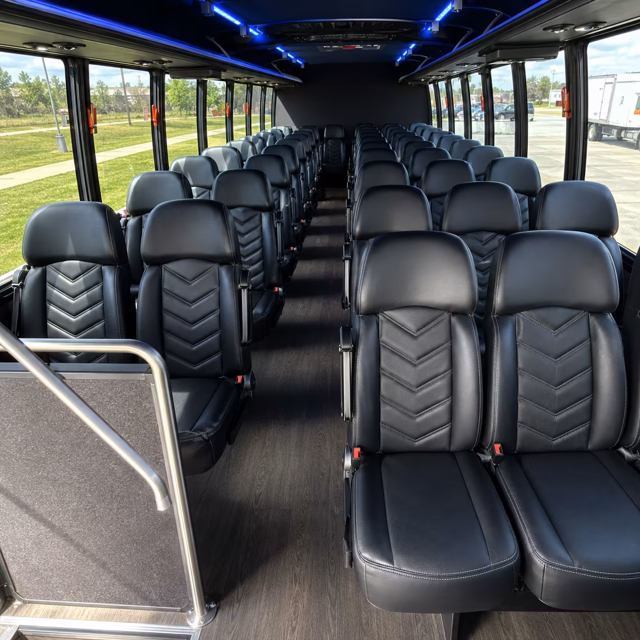 Ventura Airport Shuttle & Transportation party bus exterior