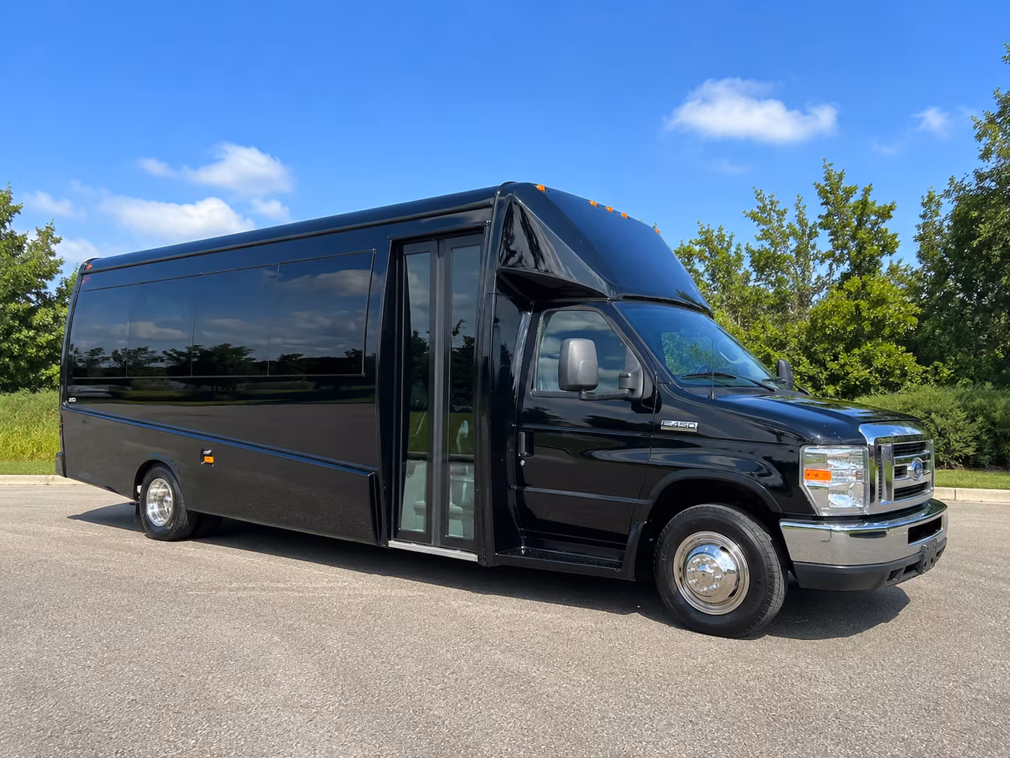 Ventura Airport Shuttle & Transportation party bus interior