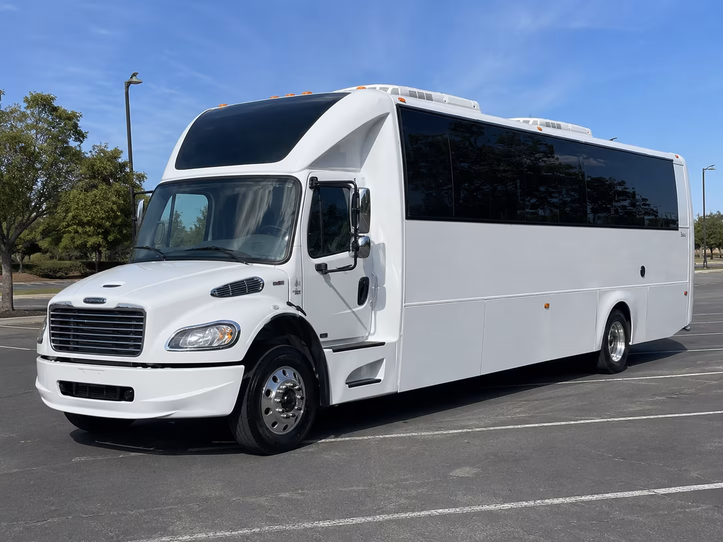 Ventura Bachelor & Bachelorette Transportation party bus exterior