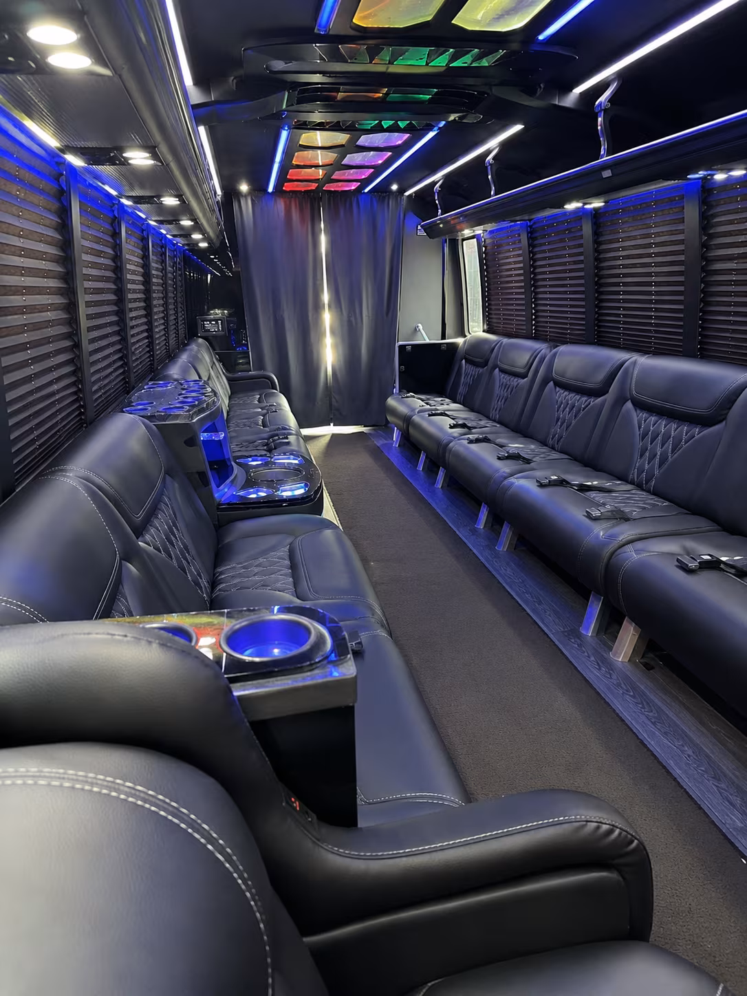 Ventura Birthday, Sweet 16, & Quinceañera Transportation party bus exterior