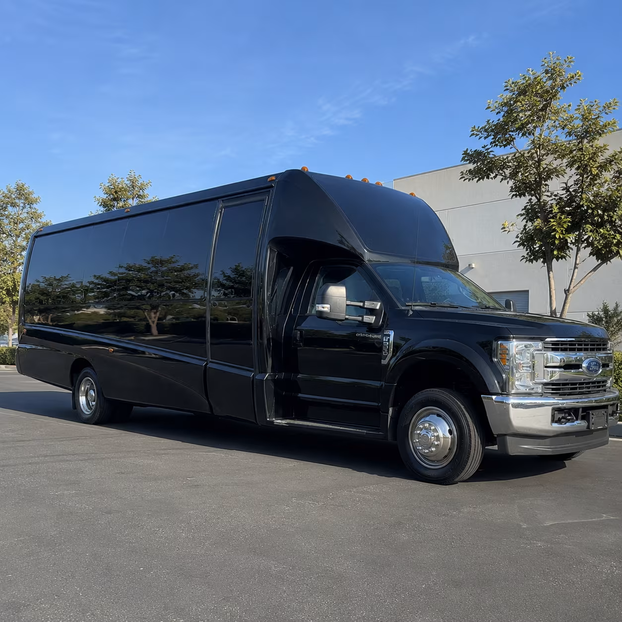 Ventura Concert & Music Festival Transportation party bus exterior