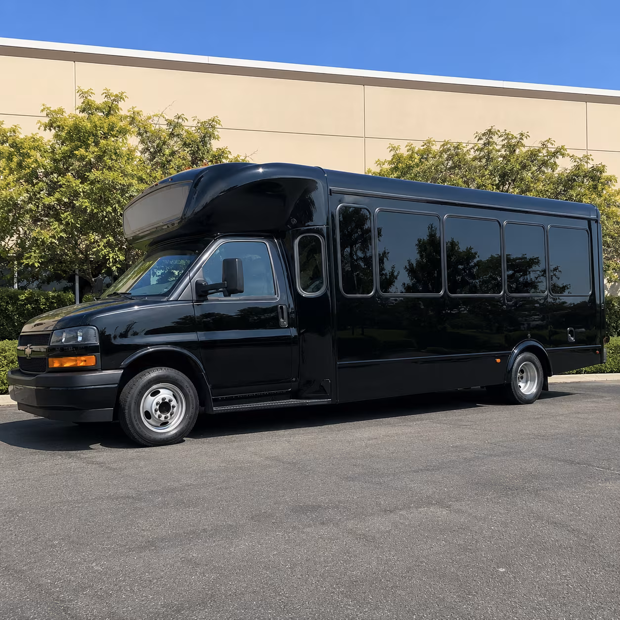 Ventura Private Event Transportation party bus interior