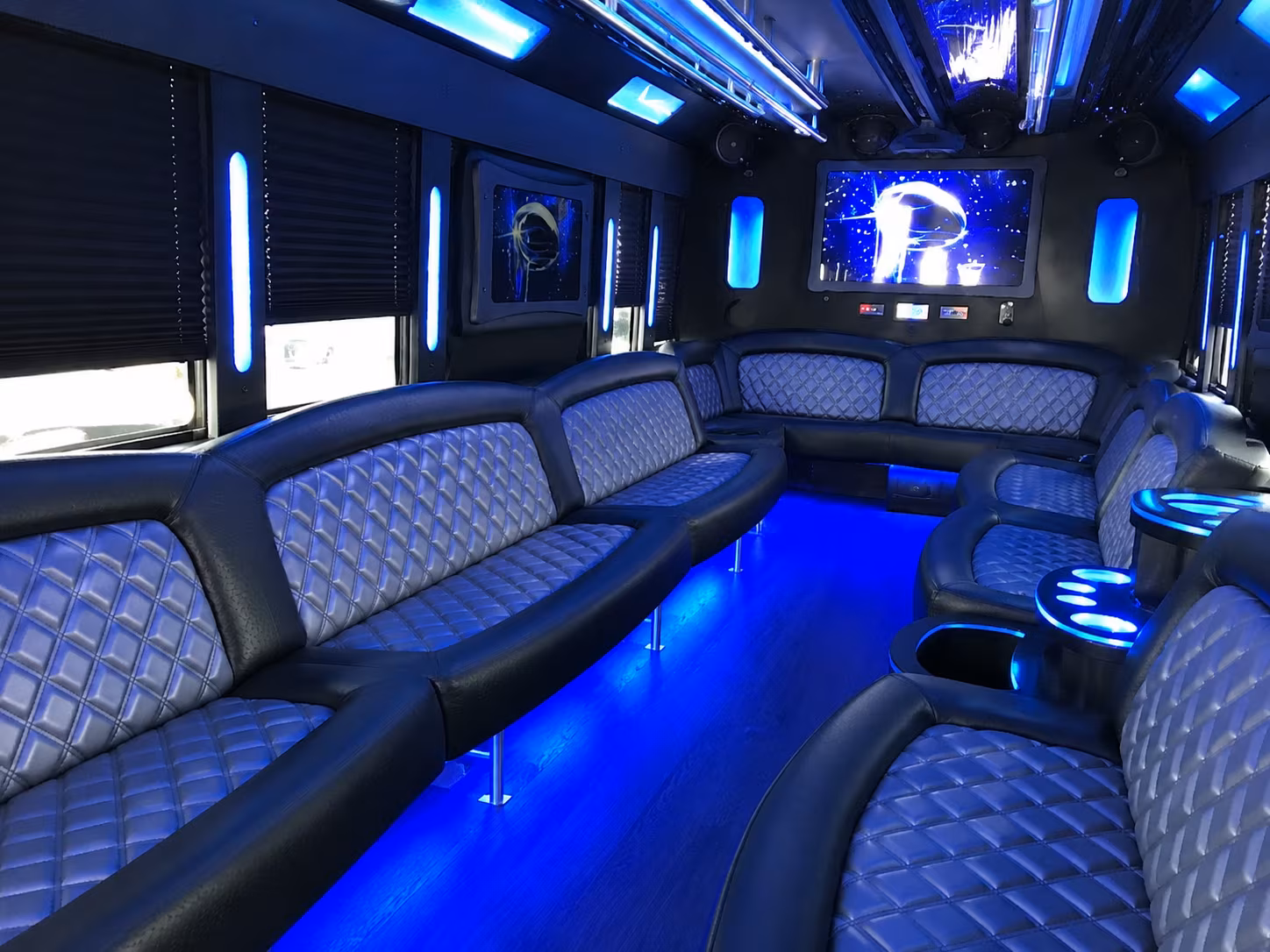 Ventura Prom & Homecoming Transportation onboard seating