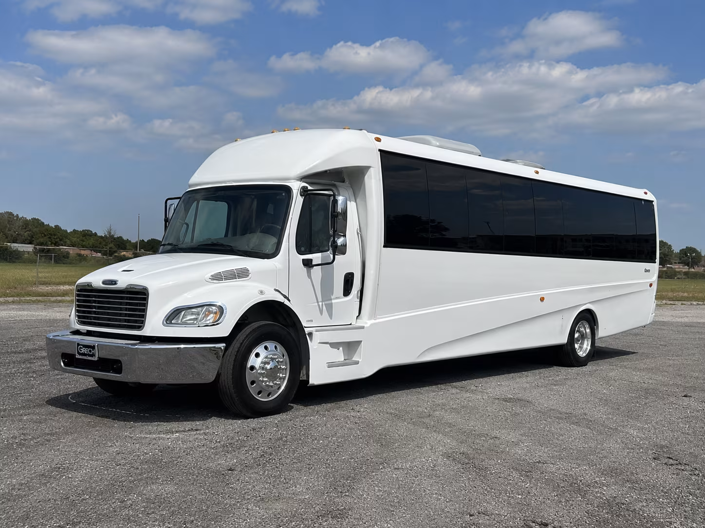 Ventura Prom & Homecoming Transportation party bus interior