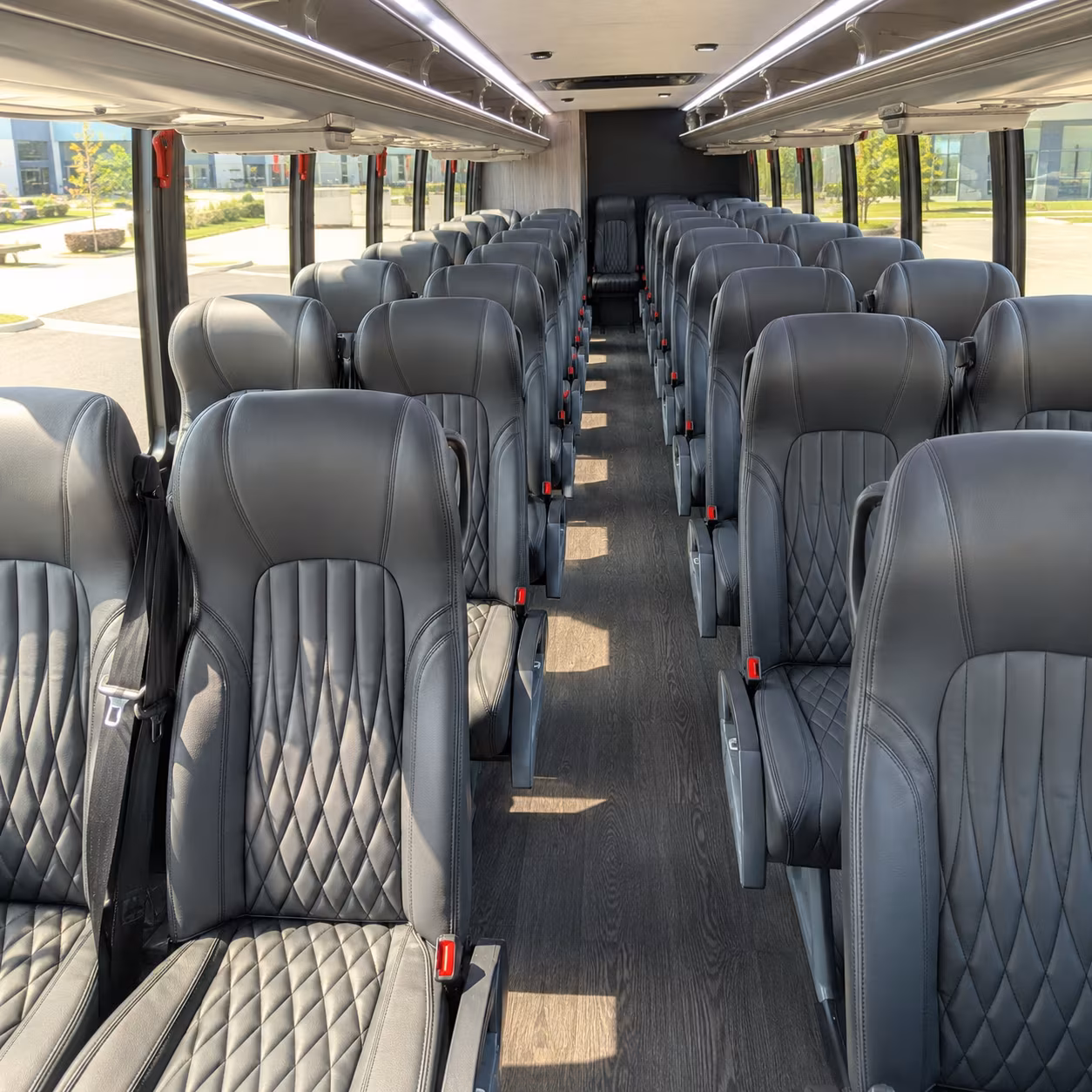 Ventura School Event Transportation party bus exterior
