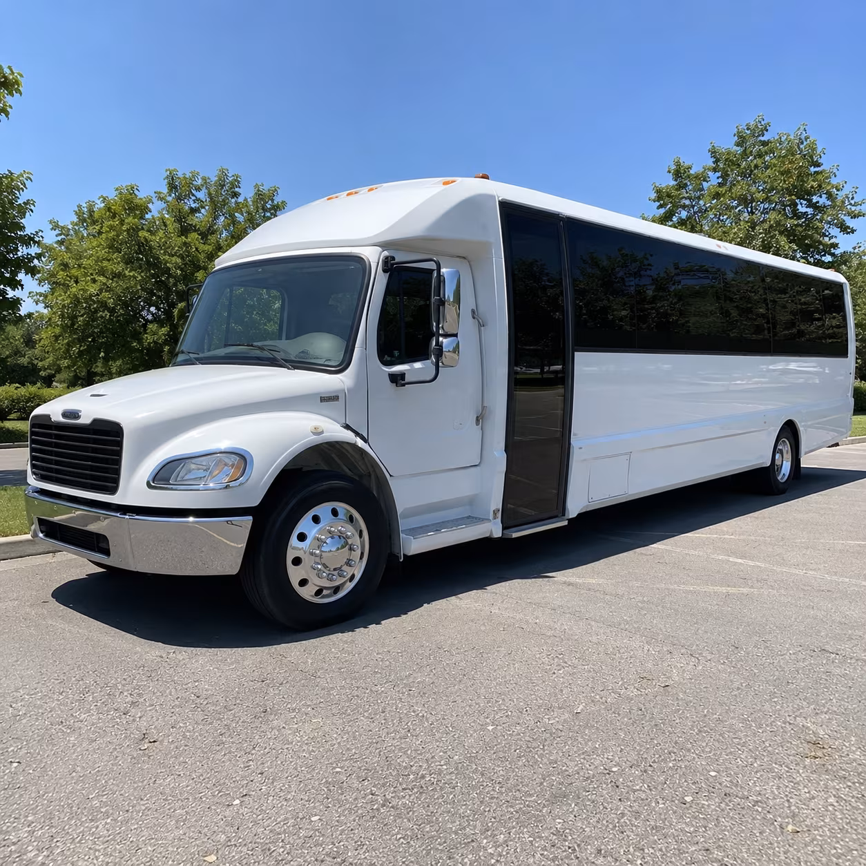 Ventura School Event Transportation party bus exterior
