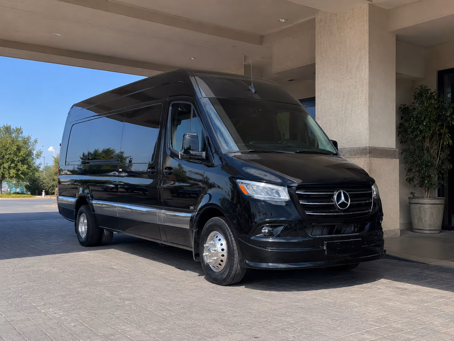 Ventura School Event Transportation party bus exterior
