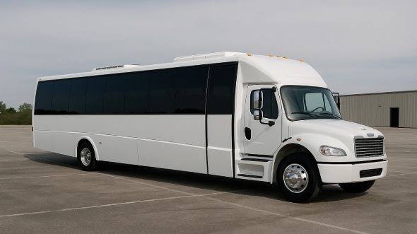 Exterior of Ventura Party Bus Company's 25 Passenger Party Bus in Ventura